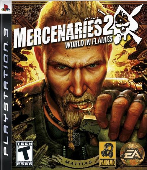 Mercenaries 2 World in Flames (PlayStation 3), Spelcomputers en Games, Games | Sony PlayStation 3, Gebruikt, Vanaf 12 jaar, Verzenden