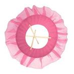 Boekethouder organza non woven 25cm. roze Boekethouder, Ophalen of Verzenden, Nieuw