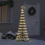 vidaXL LED Kerstboom met 230 LED Warmwit 71 x 71 x 184.5 cm, Diversen, Kerst, Verzenden, Nieuw