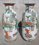Paar grote Chinese vasen - Porselein - China - 21e eeuw