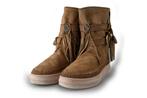 Karma of Charme Biker Boots in maat 37 Beige | 10% extra, Kleding | Dames, Schoenen, Verzenden, Beige, Overige typen, Zo goed als nieuw