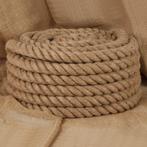 vidaXL Touw 10 m lang 40 mm dik jute, Verzenden, Nieuw