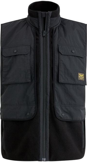 PME Legend Fleece Bodywarmer Zwart maat XXL Heren beschikbaar voor biedingen