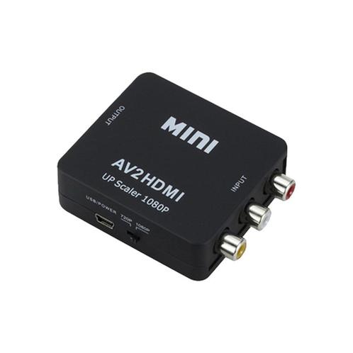 Video Converter - AV/Tulp naar HDMI - RCA naar HDMI -, Audio, Tv en Foto, Audiokabels en Televisiekabels, Nieuw, Verzenden