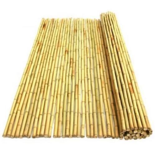 Bamboe rol - Naturel - DeLuxe - 100 x 180 cm, Tuin en Terras, Overige Tuin en Terras, Ophalen of Verzenden