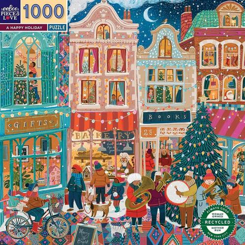 Kerstpuzzels - Diverse Merken - Groot Aanbod bij Puzzelplaza, Hobby en Vrije tijd, Denksport en Puzzels, Legpuzzel, Nieuw, 500 t/m 1500 stukjes