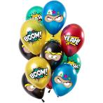 Ballonnen Superhelden 33cm 12st, Hobby en Vrije tijd, Feestartikelen, Verzenden, Nieuw