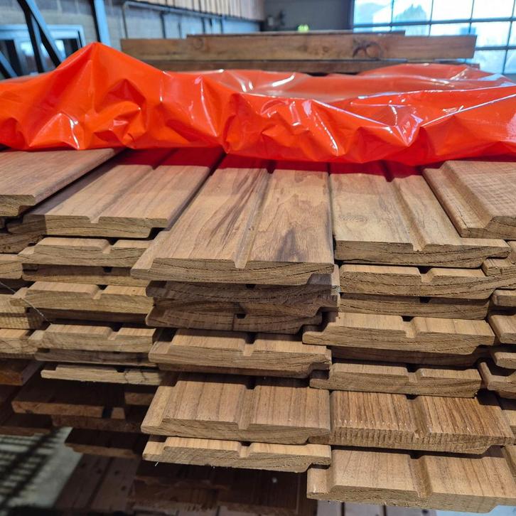 Thermo Frake Dubbel Rhombus (Gevingerlast) 5900x140x18mm, Doe-het-zelf en Verbouw, Platen en Panelen, Ophalen of Verzenden