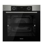 Wiggo WO-BFA610(X) - Inbouw heteluchtoven - Rvs, Witgoed en Apparatuur, Ovens, Verzenden, Nieuw