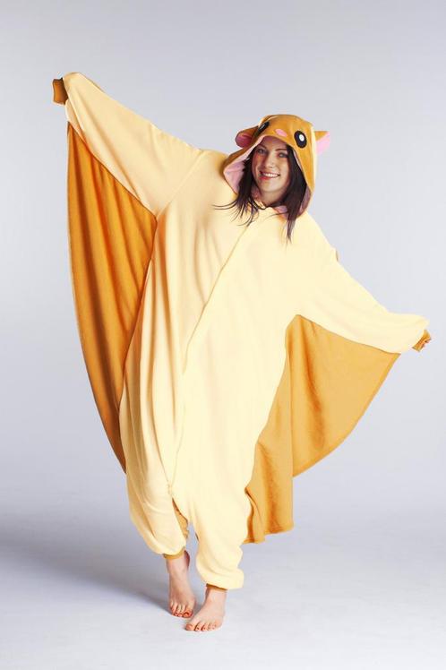 Onesie Vliegende Eekhoorn Pak L-XL Eekhoornpak Kostuum Vleug, Kleding | Heren, Carnavalskleding en Feestkleding, Kleding, Nieuw