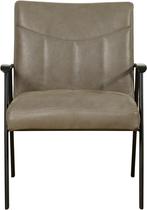 Leren fauteuil - Echt leer, Industrieel, Comfortabel en kies, Huis en Inrichting, Fauteuils, Nieuw, Ophalen of Verzenden, Industrieel