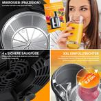 KESSER® Slowjuicer - Sapcentrifuge voor Fruit en Groenten 11, Verzenden, Zo goed als nieuw