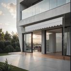 Klemluifel met zwengel, in hoogte verstelbaar - 400 x 180 cm, Verzenden, Nieuw