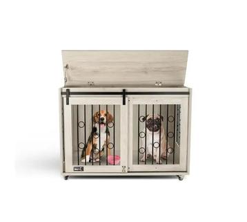 MaxxPet Houten Hondenbench 102x65x68cm (Hondenbenches, Dier) beschikbaar voor biedingen