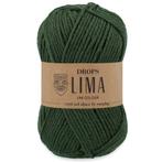 DROPS Lima Uni Colour - 9030 donkere klimop - Wol Garen, Ophalen of Verzenden, Nieuw