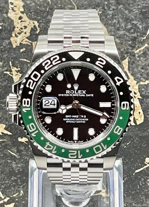 Rolex GMT-Master II - 126720VTNR - Sprite 2024 Nieuw, Sieraden, Tassen en Uiterlijk, Horloges | Heren, Staal, Nieuw, Staal, Rolex