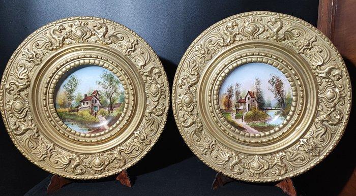 Choisy-le-Roi (H. Boulenger) - Ernest Chaplet - Schotel (2), Antiek en Kunst, Antiek | Glas en Kristal