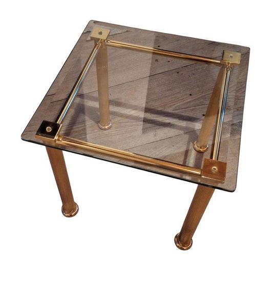 Ghb St Morit - Salontafel - Verguld messing - Tafel met, Antiek en Kunst, Kunst | Designobjecten