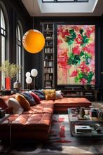 Laura Capellini - LES FLEURS #56 (XL) Acrylic on canvas -