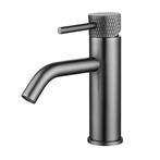 Wastafelkraan Wiesbaden Ribbd Opbouw Mengkraan Gunmetal, Ophalen of Verzenden, Nieuw