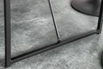 Design bartafel SLIM LINE 120cm naturel zwart metalen frame, Huis en Inrichting, Tafels | Eettafels, Nieuw, Ophalen of Verzenden