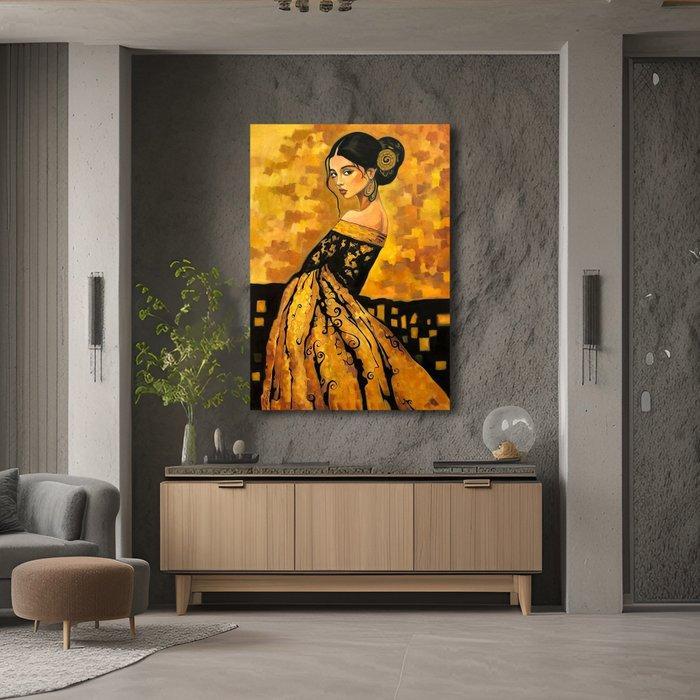 Leonard Roque (XX-XXI) - Dorada en el Crepúsculo, Antiek en Kunst, Curiosa en Brocante