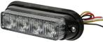 LED flitslamp 4 LED blauw, Ophalen of Verzenden, Nieuw, Motor en Techniek, Zeilboot of Motorboot