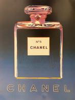 Andy Warhol - Chanel n. 5: Purple/Blue (linen backed on, Antiek en Kunst