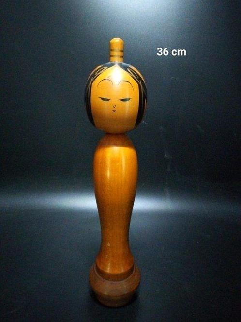 KATO KUEN - Beeldje, Mooie Vintage Creatieve Kokeshi |, Antiek en Kunst, Curiosa en Brocante