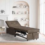 vidaXL Slaapbank Donkergrijs 194 x 67 x 82 cm Huahua Stof, Verzenden, Nieuw, Kunststof, Minder dan 150 cm