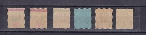 Nieuwe Hebriden 1908/1909 - Postzegels Fiji overstrijk met, Postzegels en Munten, Postzegels | Europa | UK