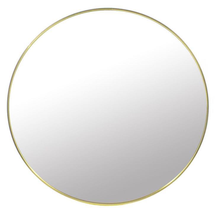 Gouden Ronde Spiegel 60cm | OP = OP | Voordeel, Huis en Inrichting, Woonaccessoires | Spiegels, Rond, Nieuw, Minder dan 100 cm