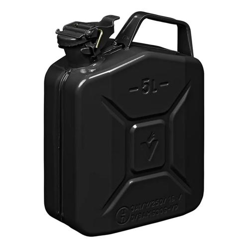 ProPlus Stalen jerrycan - 5 liter - zwart - UN en TÜV/GS..., Auto diversen, Autogereedschap, Nieuw, Ophalen of Verzenden