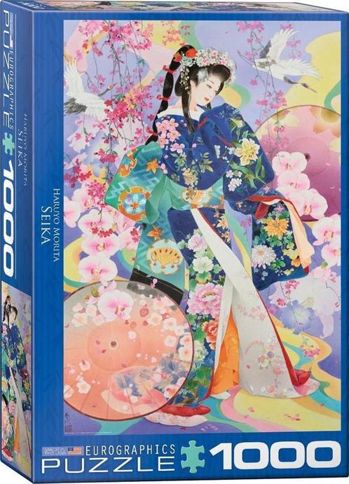 Seika - Haruyo Morita Puzzel (1000 stukjes) | Eurographics -, Hobby en Vrije tijd, Denksport en Puzzels, Nieuw, Verzenden
