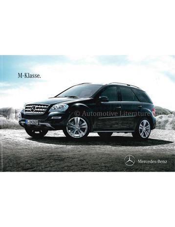 2011 MERCEDES BENZ M KLASSE BROCHURE DUITS beschikbaar voor biedingen