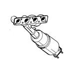 Katalysator Bmw 3 318 1.6 2.0 2006 tot 2011 E90 E91, Verzenden, Nieuw