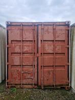 20ft container, wit, staal, gebruikt  (Afhalen), Ophalen of Verzenden, Gebruikt