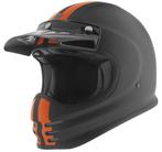 Bogotto V381 Schergo Fiberglass Mat Zwart Oranje Motorhelm, XXL, Nieuw met kaartje, Overige merken, Heren