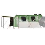 vidaXL Autotent 4-persoons waterdicht groen, Verzenden, Nieuw, Tot en met 2