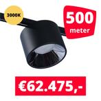 LED Railverlichting Buss Zwart 3000K 500 spots + 500M rails, Ophalen of Verzenden