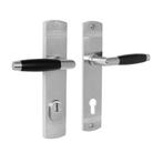 Retro buitendeurbeslag klink/klink PC92 mat nikkel, Ophalen of Verzenden, Nieuw, Overige materialen, Klink of Kruk