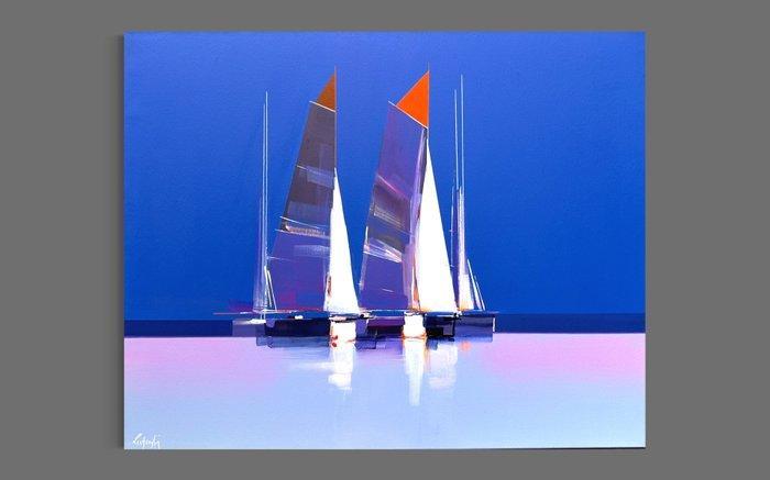 Lionel chevalier - Victory, Antiek en Kunst, Kunst | Schilderijen | Modern