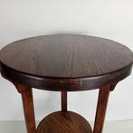 Bijzettafel - Hout, eik - Piëdestal / Plantentafel