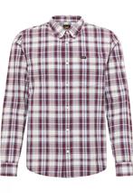 -42% Lee  Lee Button down velvet beet  maat S, Verzenden, Nieuw