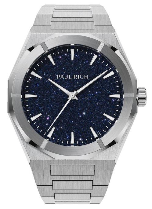 Paul Rich Star Dust II Silver SD205 horloge, Sieraden, Tassen en Uiterlijk, Horloges | Heren, Staal, Nieuw, Staal, Overige merken