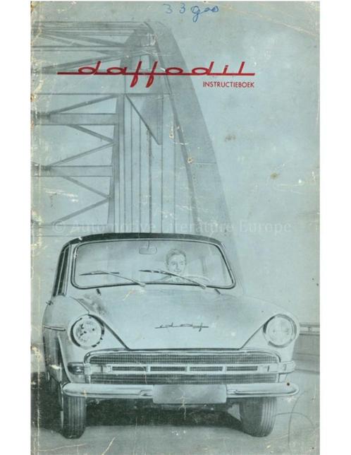1963 DAF DAFFODIL INSTRUCTIEBOEKJE NEDERLANDS, Auto diversen, Handleidingen en Instructieboekjes