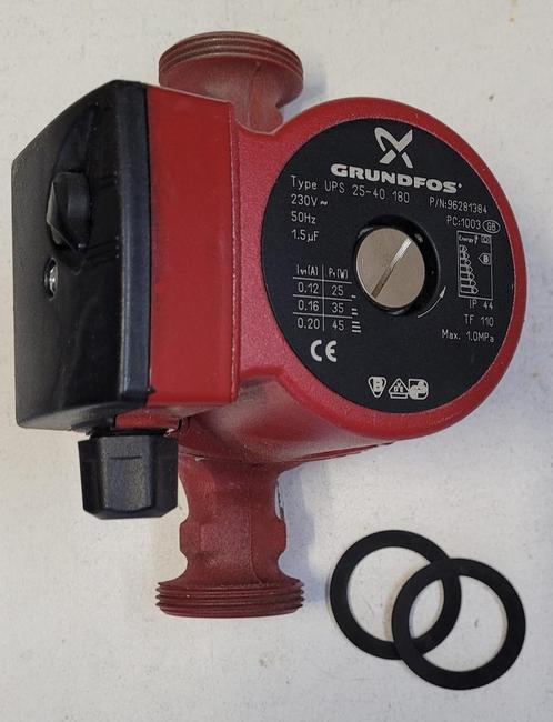 GRUNDFOS POMP UPS 25-40-180 NIEUW, Doe-het-zelf en Verbouw, Verwarming en Radiatoren, Nieuw, Ophalen of Verzenden