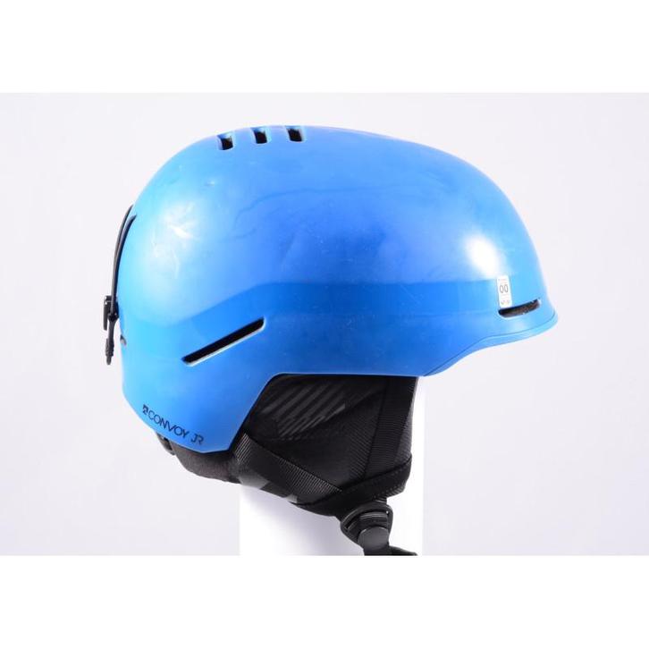 47 48 49 50 51 skihelm/snowboardhelm MARKER CONVOY JR, Blue/, Sport en Fitness, Skiën en Langlaufen, Skiën, Overige typen, Gebruikt