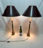 Tafellamp (2) - Messing - Hollywood Regency stijl, Huis en Inrichting, Nieuw