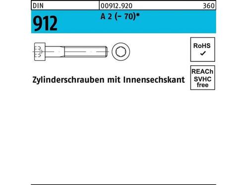 DIN 912/ISO 4762 Zylinderkopf-Schaftschraube M12x16, Huis en Inrichting, Woonaccessoires | Overige, Nieuw, Verzenden